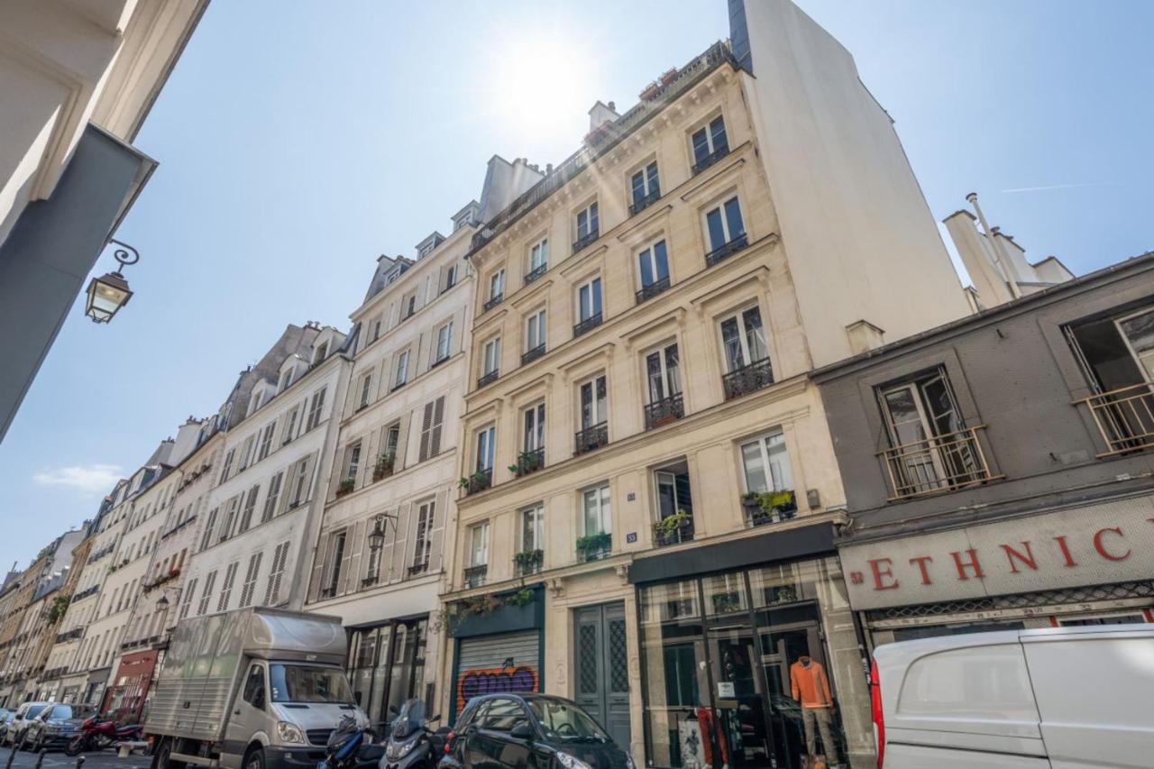 Apartmán Studio In The Marais District - Paris - Welkeys Exteriér fotografie